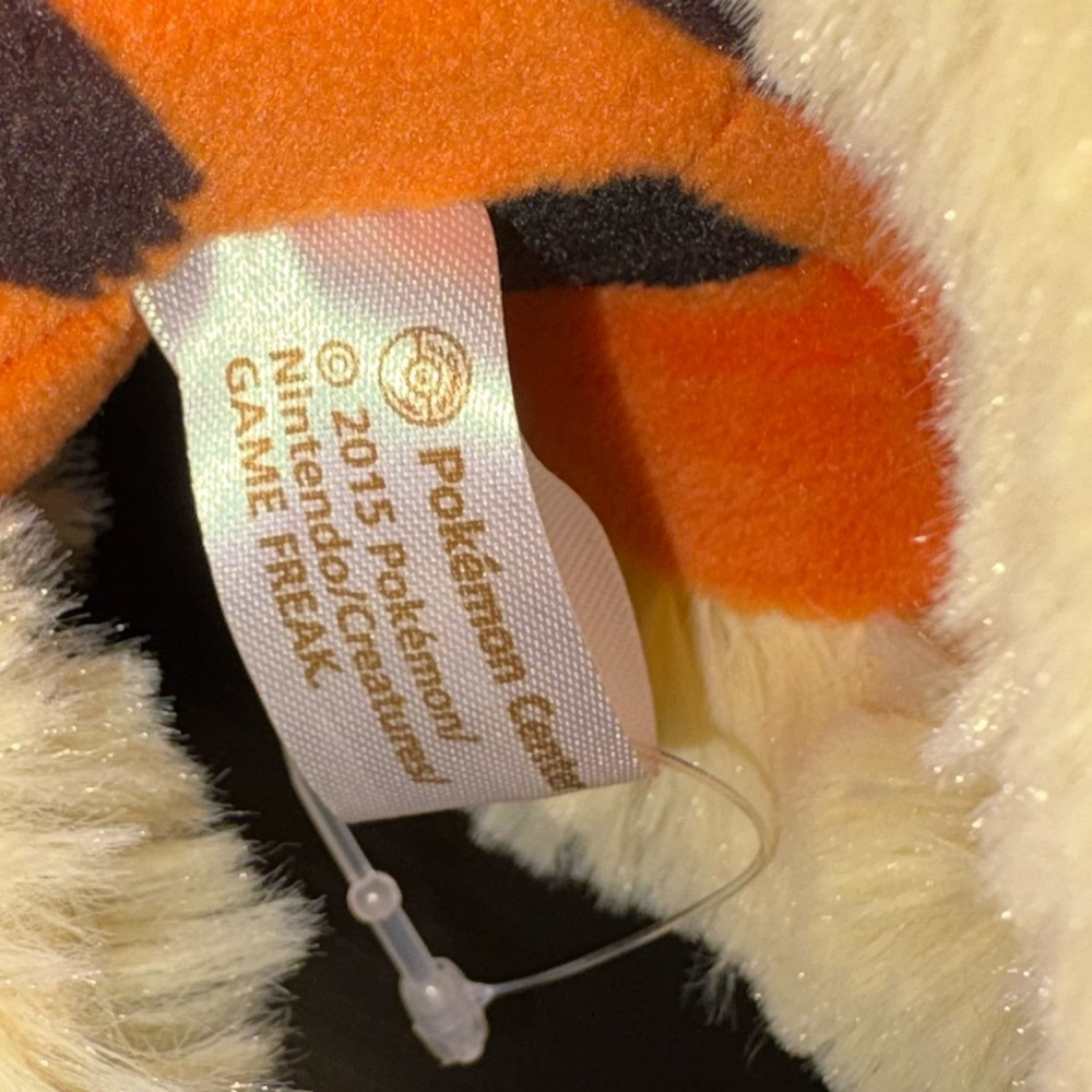NWOT Pokémon Center Original Arcanine Plush Doll Toy (2015) - Picture 6 of 9